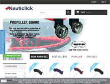 Tablet Screenshot of nauticlick.com